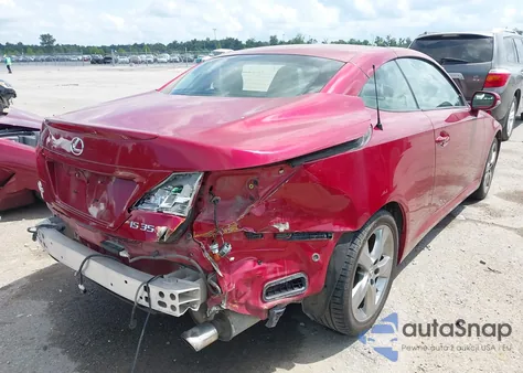 2010 Lexus Is 350C z USA, uszkodzony, nr VIN JTHFE2C27A2503288